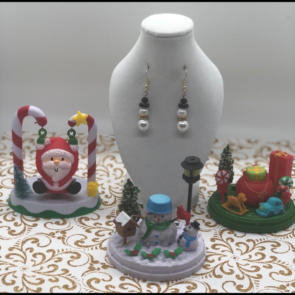 Christmas earrings